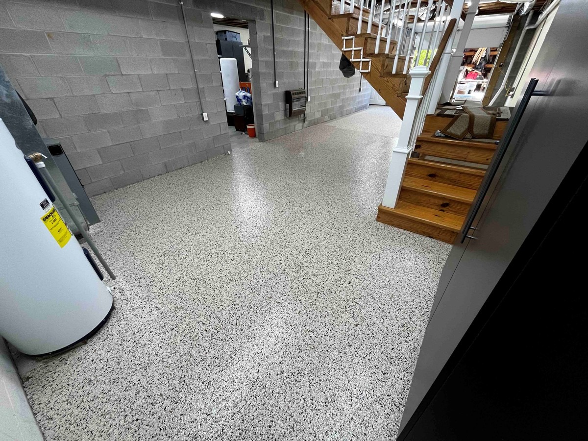 Expressing Creativity With Basement Epoxy Flooring Ssp Coatings Garage Flooring Company 8745